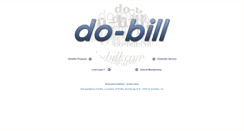 Desktop Screenshot of do-bill.com
