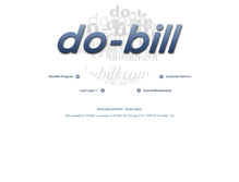 Tablet Screenshot of do-bill.com